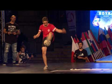 Super Ball 2016 Final - Battle quarterfinal - Boyka (COL) vs Erlend (NOR)