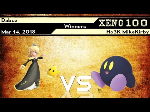 Xeno100 - [Winners] Dabuz vs Ho3K MikeKirby