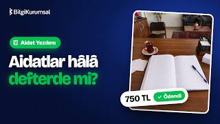 Aidat Yazılımı | Dernek ve Site Yönetimi İçin Online Aidat Takibi | BilgiKurumsa