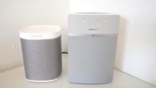 Bose Soundtouch 10 vs. Sonos Play 1 deutsch