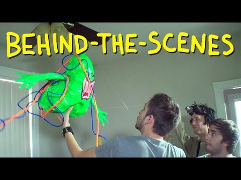 Ghostbusters Trap Slimer - Homemade (Behind The Scenes)