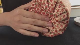 How To Gift Wrap A Circular Object