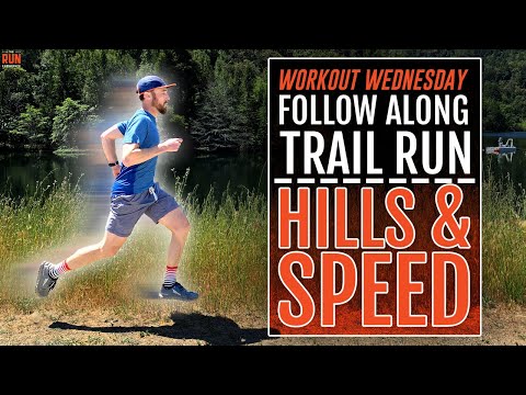 45 Minute Follow Along Trail Run - Hills & Speed! thumbnail
