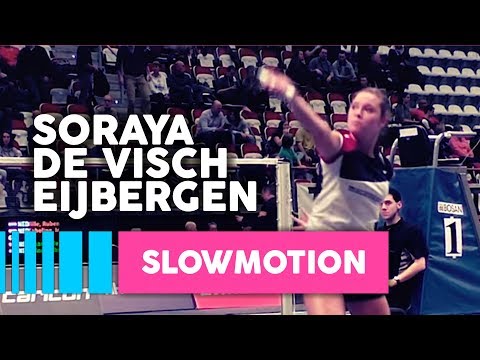 Dutch player Soraya de Visch Eijbergen in beautiful slowmotion - Dutch National Championships 2016