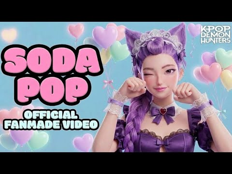 "Soda Pop" Huntrix Cafe Version | KPop Demon Hunters | Official Fanmade Video