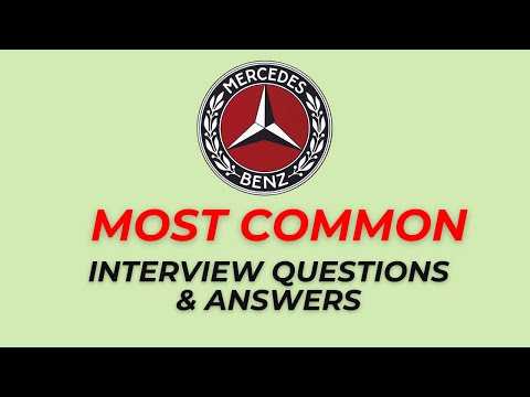 Thumbnail for Mercedes Benz Interview Questions and Answers for 2025 by Luxury car, video, WiLL, Mercedes-Benz, Car, Vehicle, vide, video i