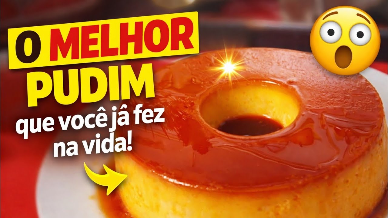 PUDIM DE LEITE CONDENSADO COM APENAS 4 INGREDIENTES SIMPLES E SABOROSO - Lu na cozinha.