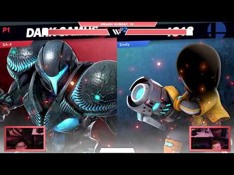 Red Oolong (Mii Gunner) vs SA-X (Dark Samus) - Smash Sunday 15 Losers Final