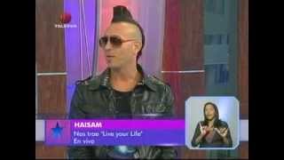 HAISAM  Live Your Life  en  "LO ACTUAL" en TELEVEN