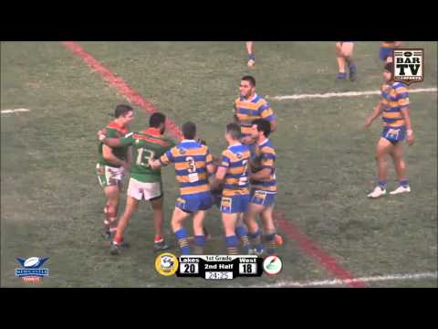 2015 Round 3 Catch-Up 1st Grade Highlights - Lakes United v Western Suburbs