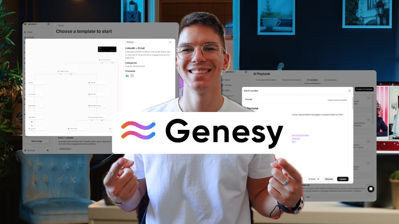 Tutorial Genesy: Consigue tus primeros clientes con campañas automáticas de Email y LinkedIn