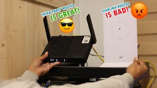 🚀💡 Got Starlink? Then you NEED to check this out! Why I use Third Party Router with Starlink?