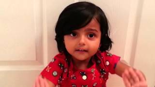 Ekti Ekti ghabarlis na song by 3 year old