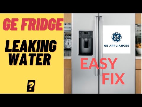 ✨ GE Refrigerator Leaking on Floor - Easy FIX ✨