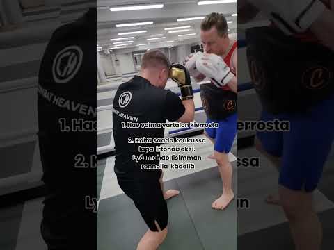 Etukäden koukku kombo | Nyrkkeily