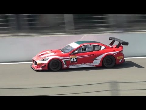 AMAZING SOUND of Maserati Trofeo World Series at Eau Rouge Spa Francorchamps