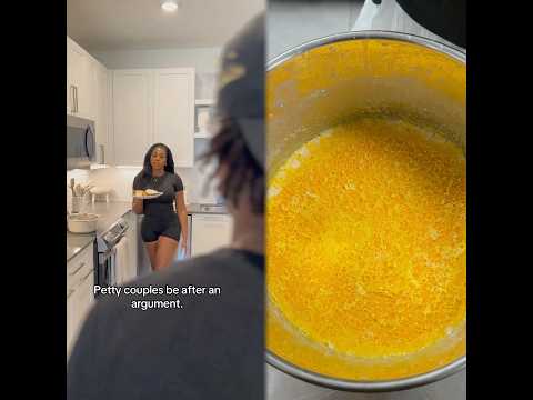 How petty couples be after an argument pt2