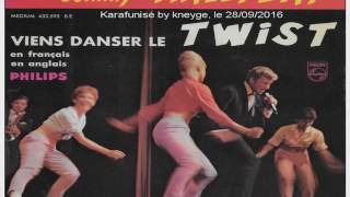 Johnny Hallyday_Viens danser le twist (Chubby Checker_Let's twist again)(1961)(GV)