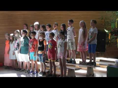 Schuleingang 2017 in Obergurig