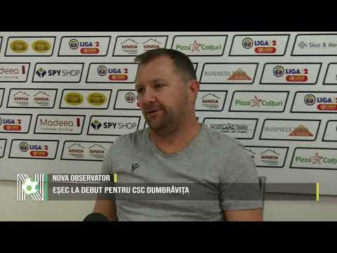 Eșec la debut pentru CSC Dumbrăvița