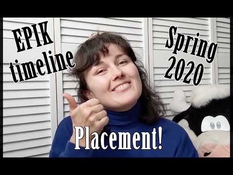 My EPIK Timeline Spring 2020 - Application to Placement