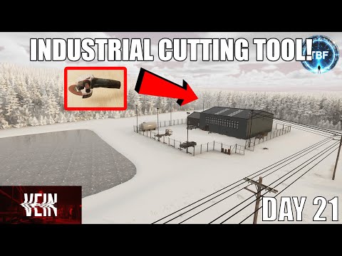 INDUSTRIAL CUTTER FOUND!  Day 21 in VEIN | INSANE difficulty