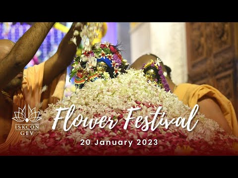 Flower Festival 2023 @GovardhanEcovillage || 20-01-2023