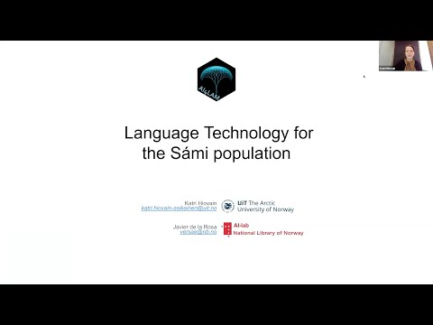 Language technology for the Sámi population. K Hiovain-Asikainen & J De La Rosa