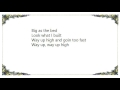 Galaxie 500 - Way up High Lyrics - Fay Delancey Galaxie 500 - Way up High Lyrics