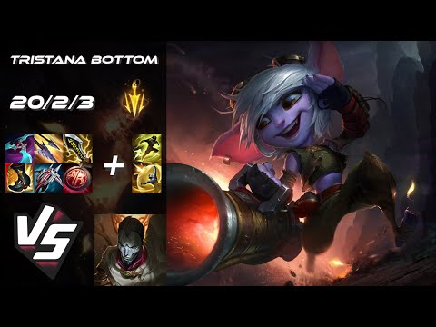 BOTTOM Tristana vs Jhin - NA Challenger Patch 25.S2.5