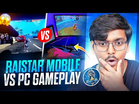 RAISTAR MOBILE VS PC GAMEPLAY😈 || RAISTAR NEW GAMEPLAY🤷‍♂️ || RAISTAR MOBILE GAMEPLAY