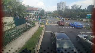 SBST [CAMO] MAN A95 EURO 5 BATCH 3 SG5836K SERVICE 45 FROM BLK 475 TO SERANGOON STN EXIT H
