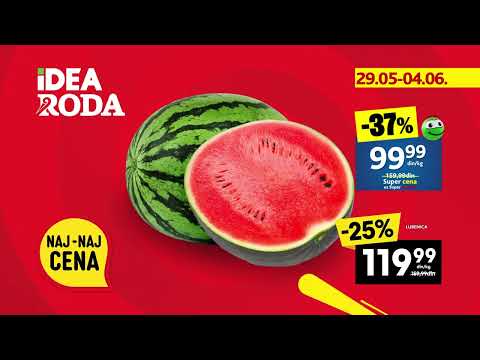 IDEA i RODA | Nedeljna akcija 29.05 - 04.06.2025.
