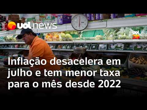 Inflação desacelera a 0,07% em julho, menor taxa para o mês desde 2022, aponta IBGE