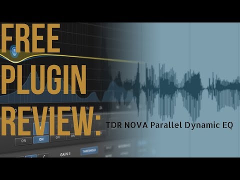Free Vst plugins: TDR Nova Parallel Dynamic EQ