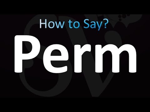 How to Pronounce Perm (correctly!)