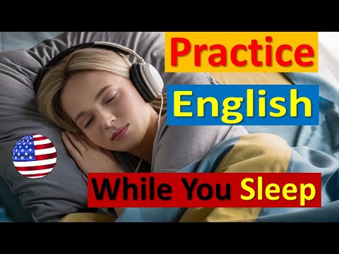 American English Speaking Practice-Practice English While you  Sleep| Daily Use English Phrases
