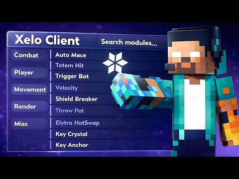 XELO CLIENT for MCPE 1.21+ [OFFICIAL CLIENT] 🔥
