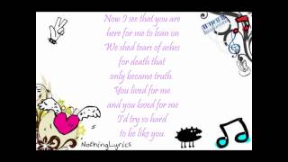 Tears of Ashes (Lyrics) By Dear Whoever