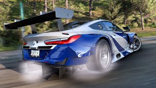 BMW #1 BMW M Motorsport M8 GTE 2018 Forza Horizon 5 Drifting