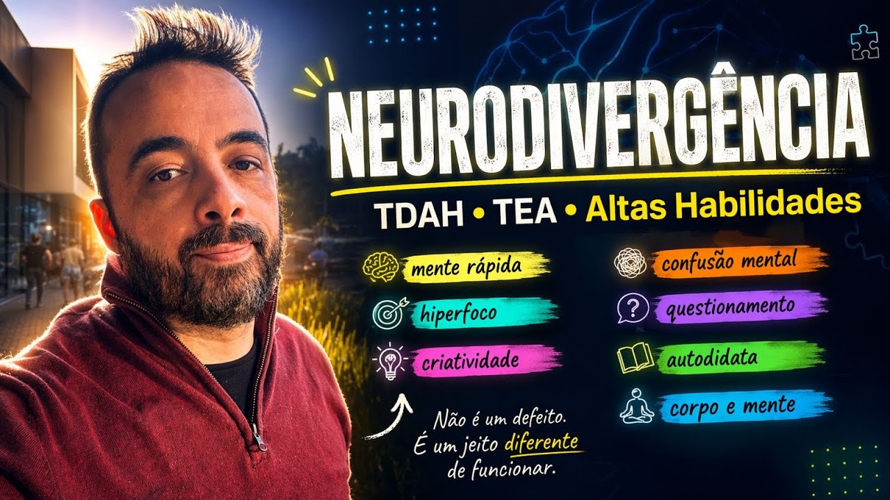 NEURODIVERGÊNCIA - ENTENDENDO COMPORTAMENTO E ESPIRITUALIDADE