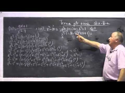 2/2 Lectia 607 - Ecuatia de gradul 2 - Functii - Grafice de functii - Tema la analiza - Clasa 11