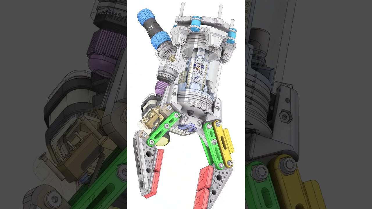 Electric actuator manipulator with force control capabilities, designed for underwater use.