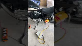 Kích bình cho Harley Davidson tận nhà