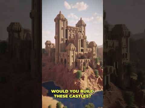 CurtisBuilds - Minecraft Castle Designs For Your Next Build🏰 #shorts