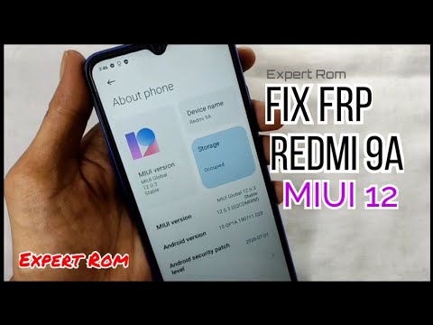 Redmi 9A Miui 12 FRP Bypass Google Account Without Pc August 2020 New