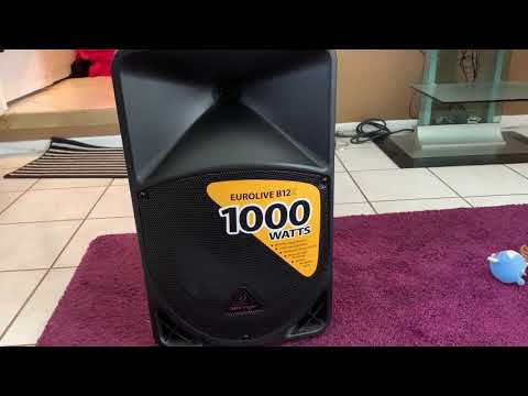 Обзор акустической системы Behringer Eurolive B12X
