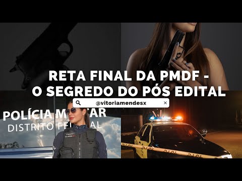 Como estudar para a PMDF na RETA FINAL ? Essas dicas vão mudar tudo..
