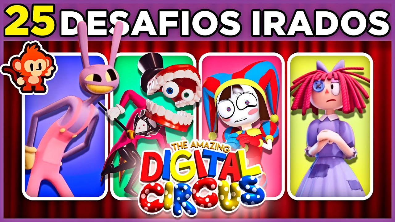 🤡🎪🐰 INCRÍVEL CIRCO DIGITAL | AMAZING DIGITAL CIRCUS |  Só acerta tudo quem é fã de verdade! #quiz