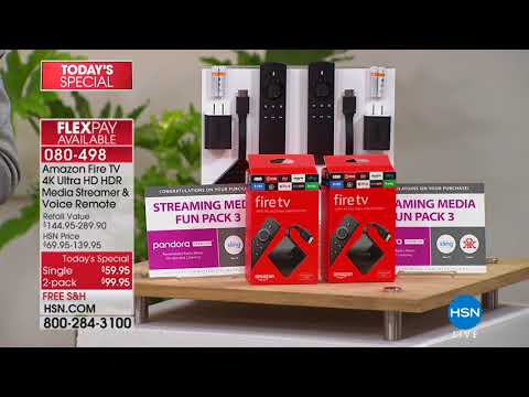 HSN | Electronic Connection featuring Amazon 06.09.2018 - 12 AM